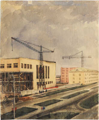 Шишов Алексей Александрович. Стройка